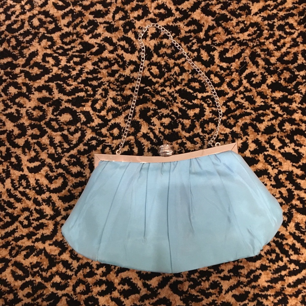 Turquoise Cocktail clutch purse